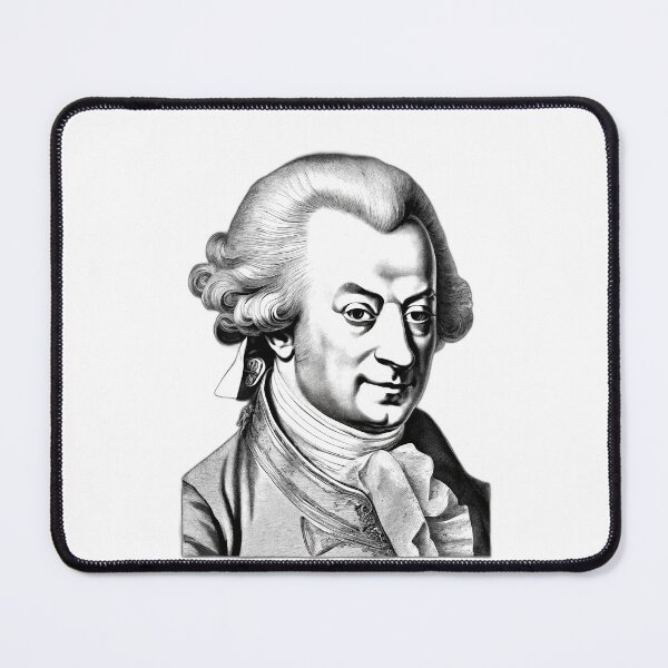 Item preview, Mozart Portrait designed and sold by NTGUILTY.