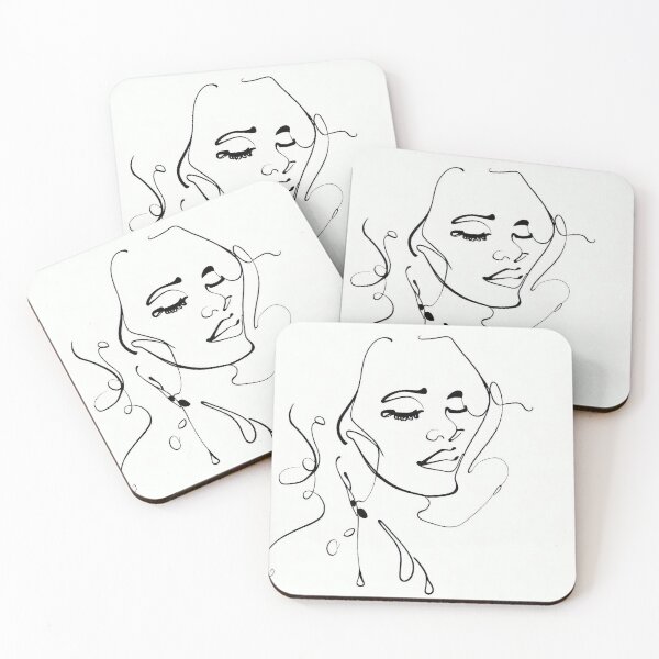 Item preview, Elegance in a Single Line: A Woman's Grace designed and sold by ReplyGirl.