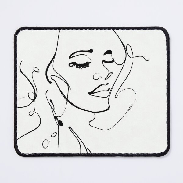 Item preview, Elegance in a Single Line: A Woman's Grace designed and sold by ReplyGirl.