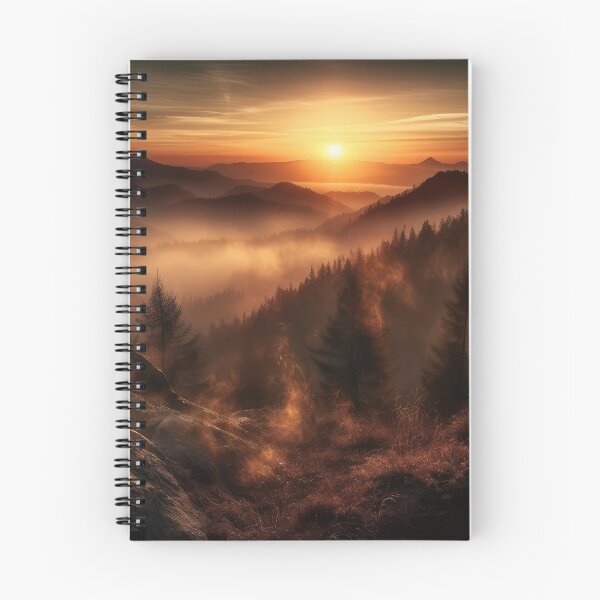 Item preview, Misty Mountain Sunset designed and sold by Offsite.