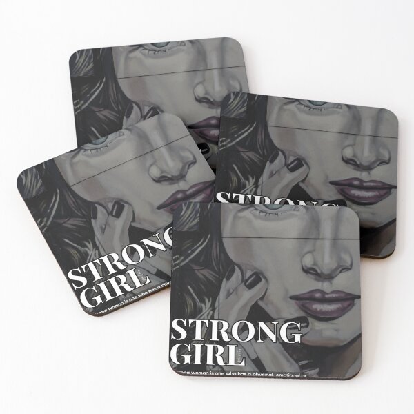 Item preview, Strong girl/ Feminist designed and sold by Moon---Cactus.
