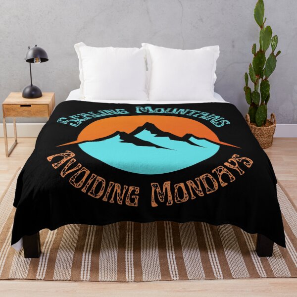 Item preview, Scaling Mountains,Avoiding Mondays designed and sold by CherylinChicTee.