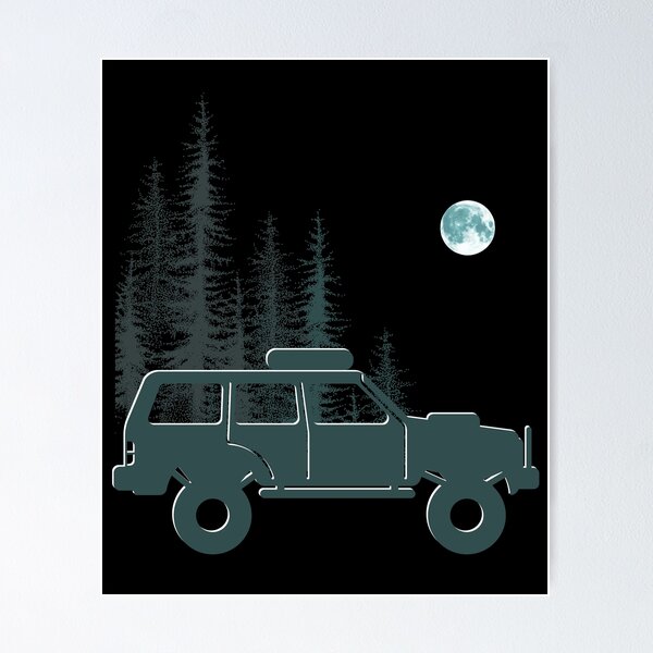 Item preview, Vintage Land Cruiser, 80 series, toyota,  land cruiser,  4x4,  offroad,  landcruiser,  4wd,  off road,  fj40,  overland,  vintage, designed and sold by AkBrokeBikes.