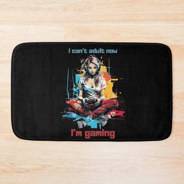 Item preview, I Can't Adult Now, I'm Gaming Funny Gifts for Gamer designed and sold by mOdesign84.