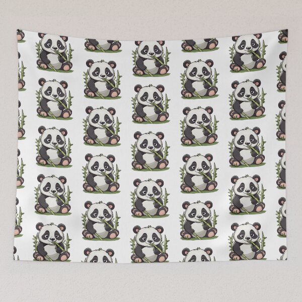 Item preview, Panda Eating Bamboo designed and sold by Realizey.