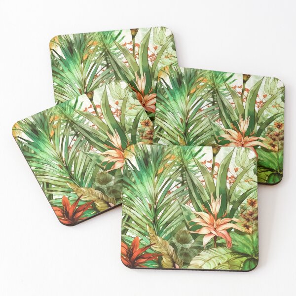 Item preview, Flowers botanical pattern 15 #tropical designed and sold by JBJart.