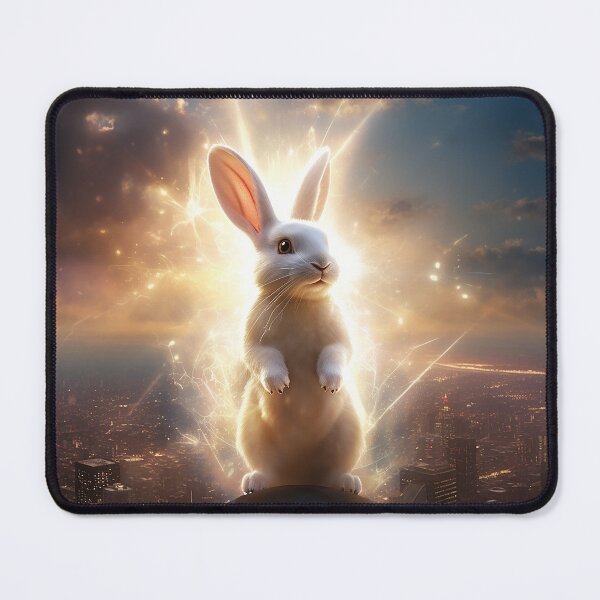 Item preview, Mindful Whispers: Esper Bunny in a Realm of Inner Magic designed and sold by Christian Weiss.