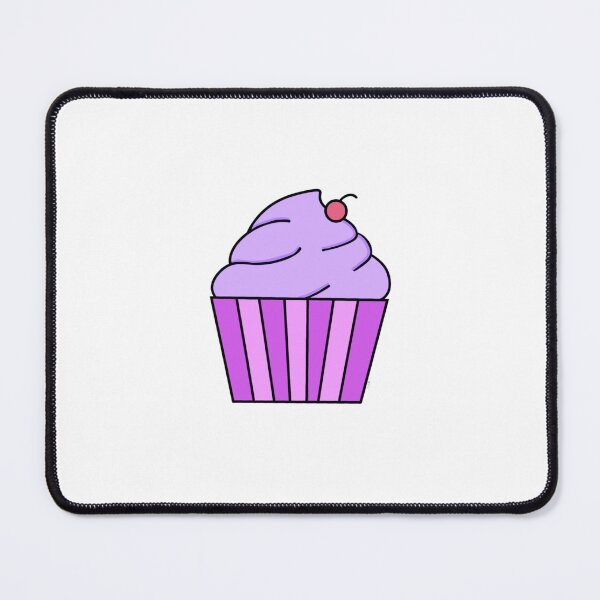 Item preview, Purple Cupcake designed and sold by Nugget's Illustrations.