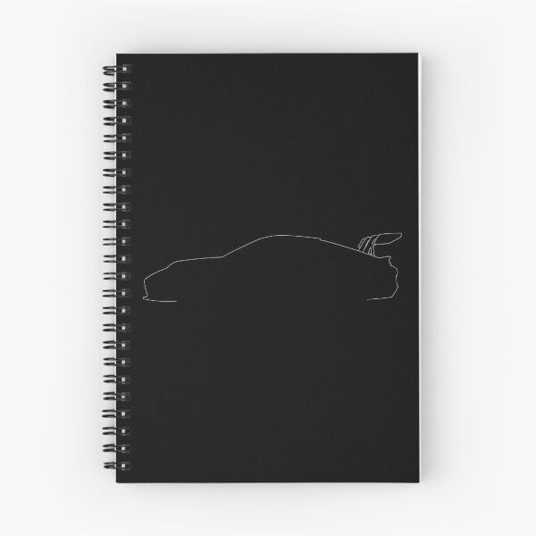 Artikelvorschau, Porsche 911 992 GT3 RS Silhouette (weiß) entworfen und verkauft von VHXmedia.