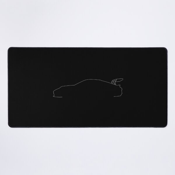 Artikelvorschau, Porsche 911 992 GT3 RS Silhouette (weiß) entworfen und verkauft von VHXmedia.