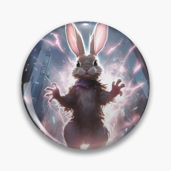 Item preview, Urban Sorcery: Esper Bunny Amid City Lightning designed and sold by Christian Weiss.