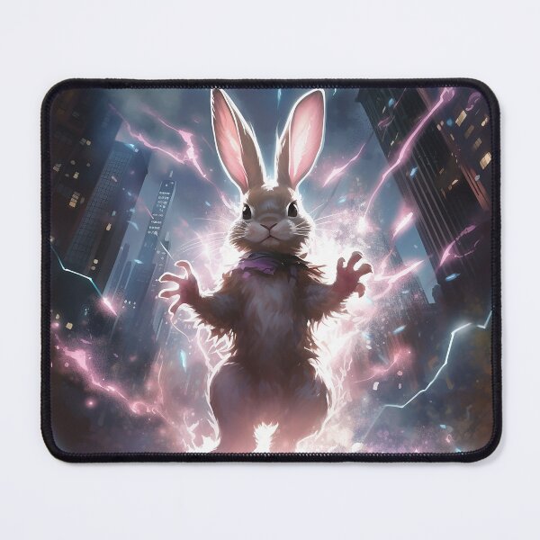 Item preview, Urban Sorcery: Esper Bunny Amid City Lightning designed and sold by Christian Weiss.