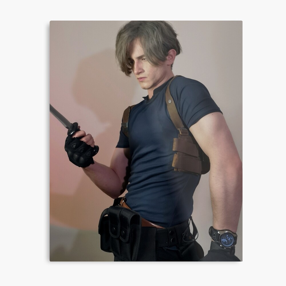 Leon Kennedy Resident Evil 4 Remake Cosplay Print