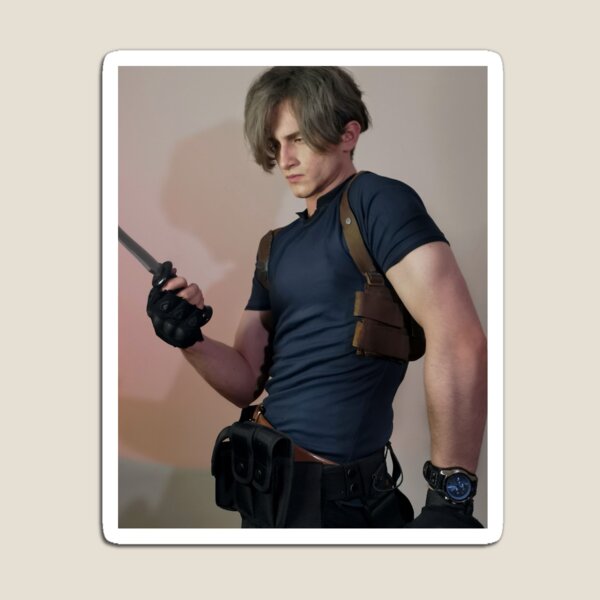 Leon Kennedy Resident Evil 4 Remake Cosplay Print