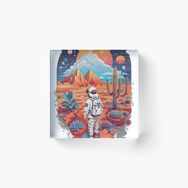 Item preview, Cosmic Desert: Transcending Boundaries designed and sold by ViralVibeLab.