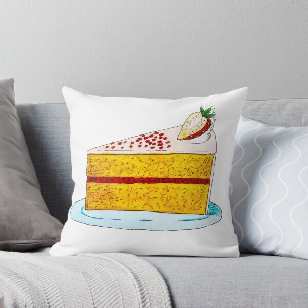 Item preview, Strawberry Cake Slice designed and sold by Marian Hayes.