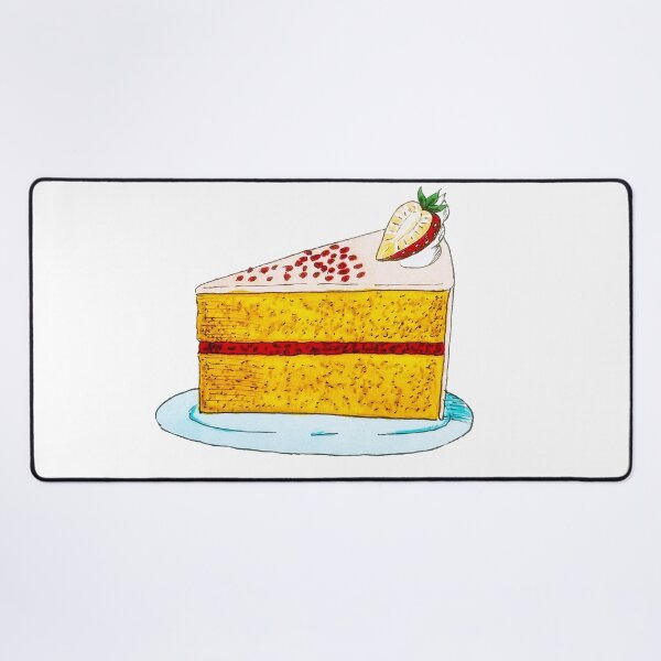 Item preview, Strawberry Cake Slice designed and sold by Marian Hayes.