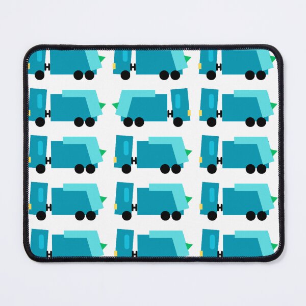 Item preview, contraflow II - bin lorry (garbage truck) blue theme v1 designed and sold by fishpressink.