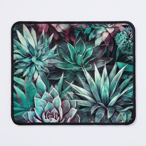 Item preview, Flowers botanical pattern 16 #succulents designed and sold by JBJart.
