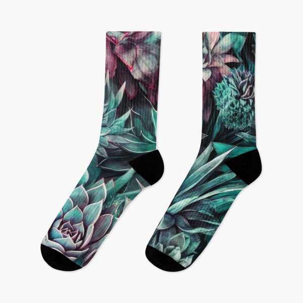 Item preview, Flowers botanical pattern 16 #succulents designed and sold by JBJart.