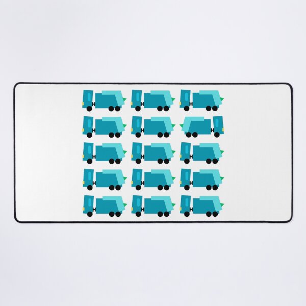 Item preview, contraflow III - bin lorry (garbage truck) blue theme v1 designed and sold by fishpressink.