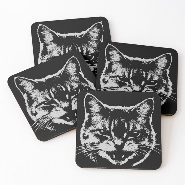 Item preview, Angry cat designed and sold by FieldScent.