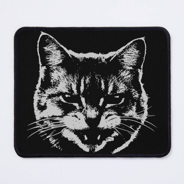 Item preview, Angry cat designed and sold by FieldScent.