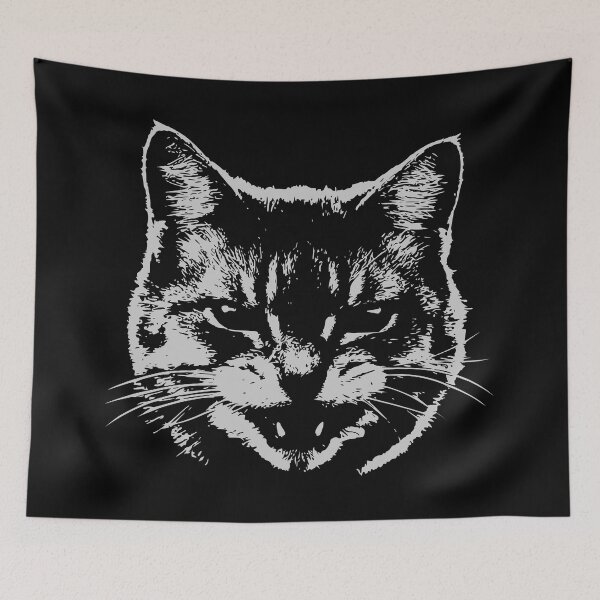 Item preview, Angry cat designed and sold by FieldScent.