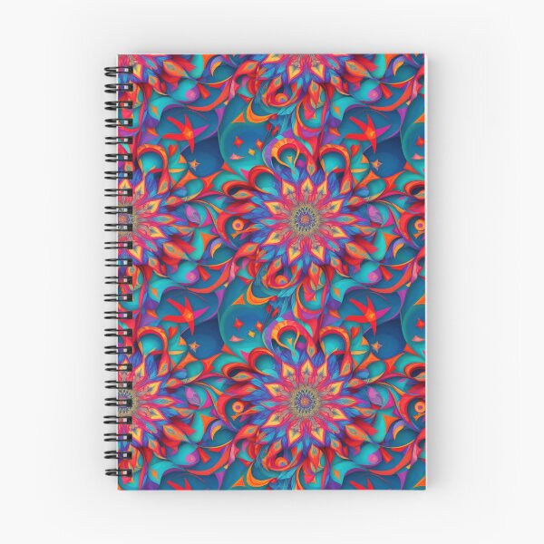 Item preview, Intricate Multi Coloured Floral Pattern designed and sold by Theo-B.