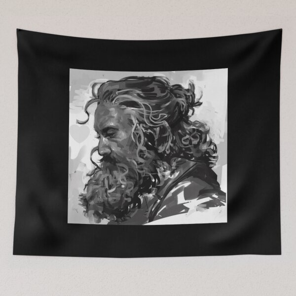 Item preview, Black beard painting 	 		 designed and sold by ttglkrjkh11.