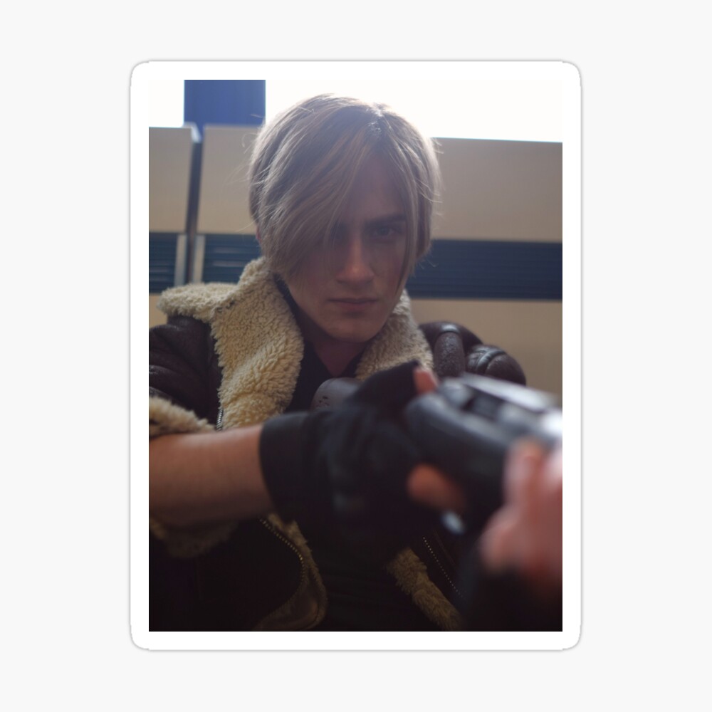 Leon Kennedy Resident Evil 4 Remake Cosplay Print