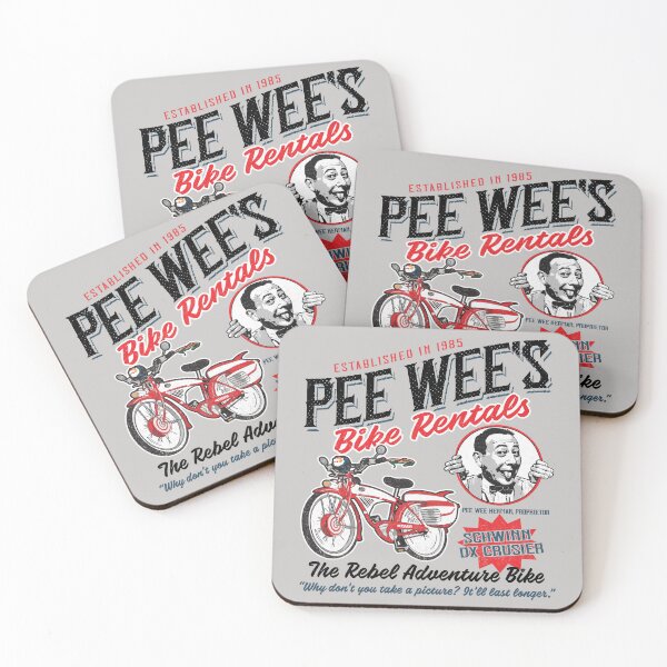 Item preview, Pee Wee Herman Bike Rentals Lts designed and sold by Alema Art.