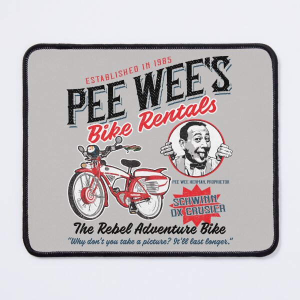 Item preview, Pee Wee Herman Bike Rentals Lts designed and sold by Alema Art.