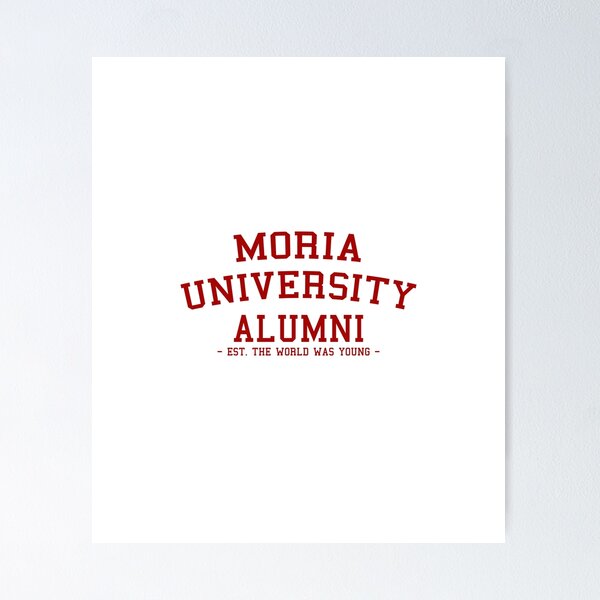 Item preview, Moria Alumni designed and sold by Hamfast.
