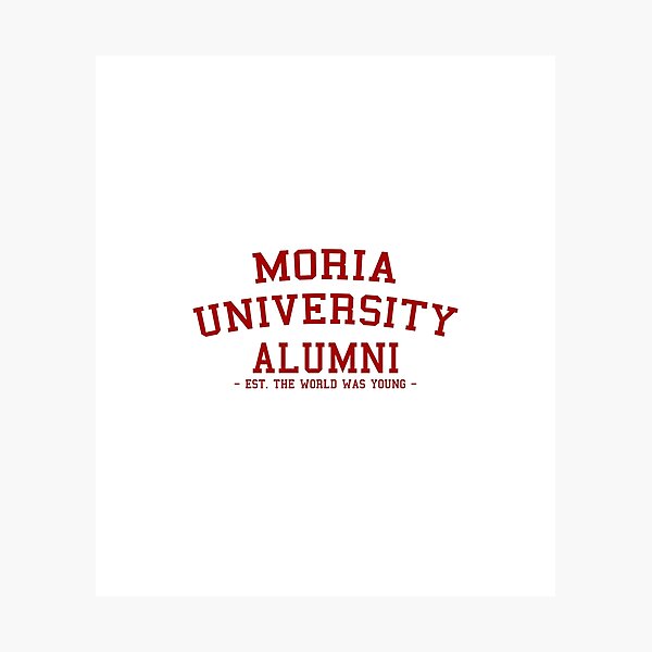 Item preview, Moria Alumni designed and sold by Hamfast.