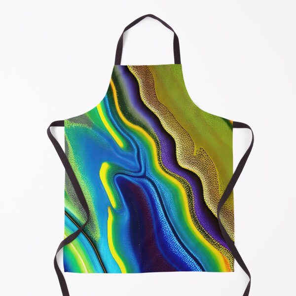 Item preview, Abstract 17 - Dreamy Confluence - Yellow Blue Purple designed and sold by Artekinium.