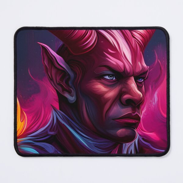 Aperçu de l'œuvre Le prochain mouvement de Tiefling créée et vendue par RecklessBoon.