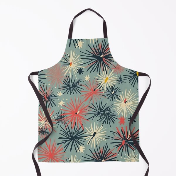 Item preview, Seamless Mid-Century Modern Fireworks Pattern designed and sold by Offsite.