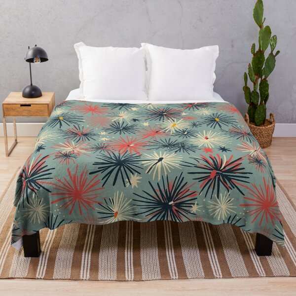 Item preview, Seamless Mid-Century Modern Fireworks Pattern designed and sold by Offsite.