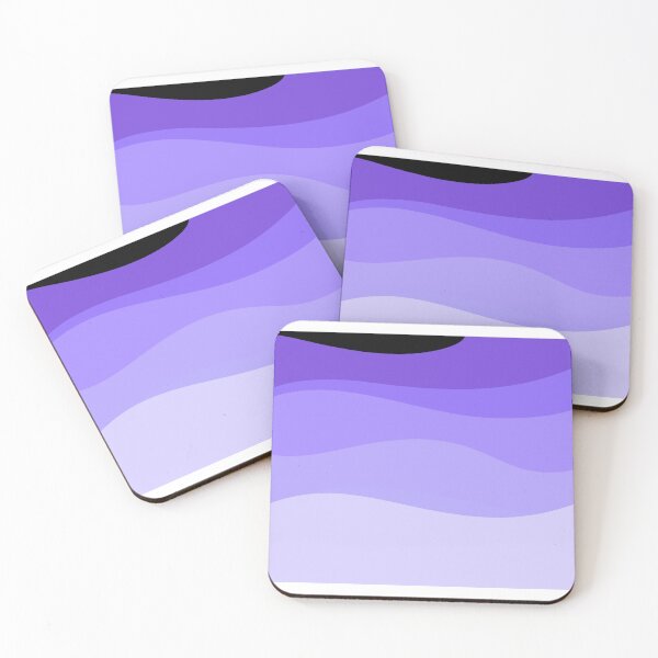 Item preview, Purple waves designed and sold by Nugget's Illustrations.