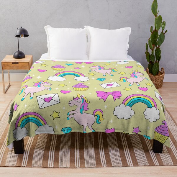Item preview, Cute Unicorn Pattern designed and sold by ValentinaHramov.