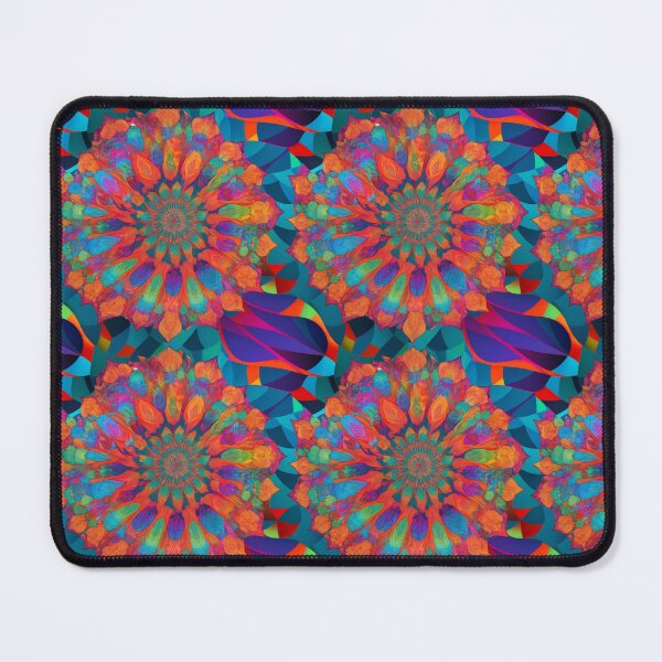 Item preview, Multi Coloured Floral Pattern designed and sold by Theo-B.
