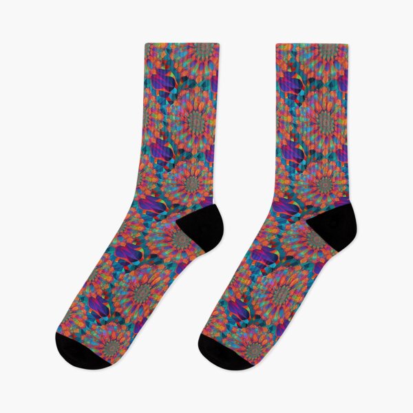 Aperçu de l'œuvre Motif floral multicolore créée et vendue par Theo-B.