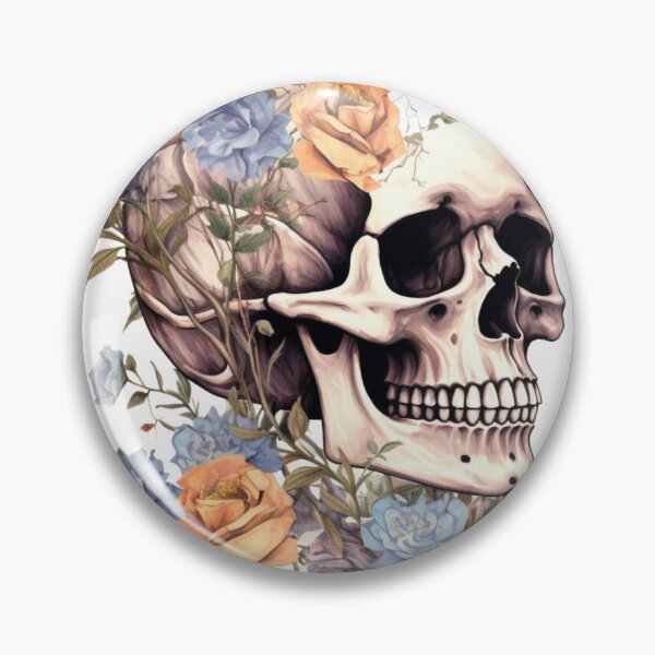 Item preview, Beautiful Crazy Skull designed and sold by OnceOnlyArt.