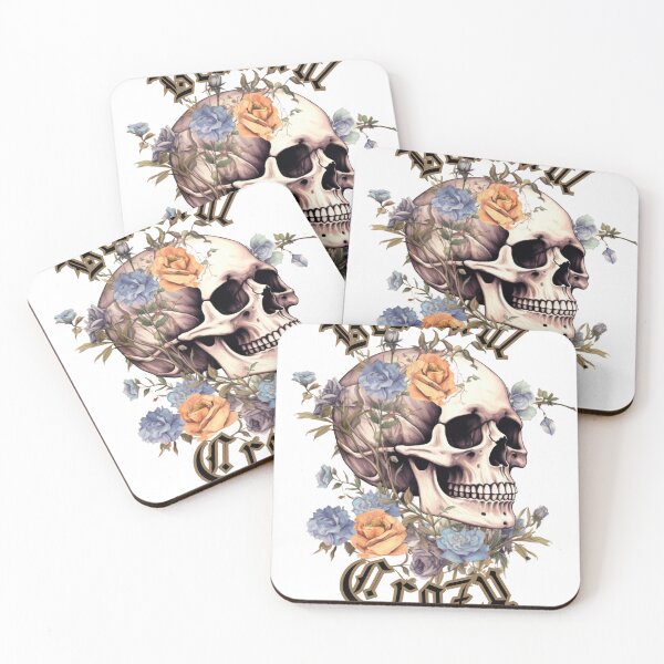 Item preview, Beautiful Crazy Skull designed and sold by OnceOnlyArt.