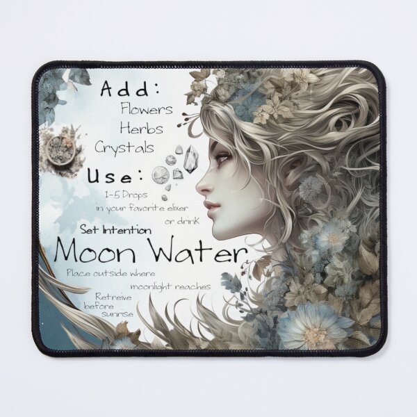 Item preview, Moon Water Mermaid designed and sold by Gritz - Photographer, AI Artist.