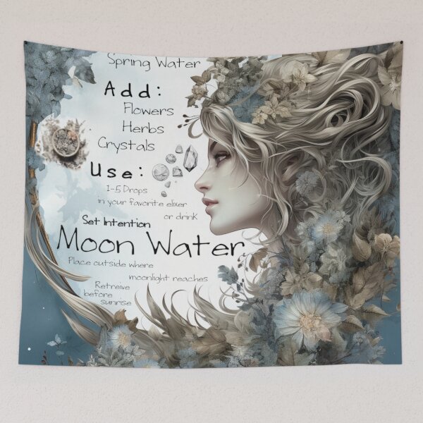 Item preview, Moon Water Mermaid designed and sold by Gritz - Photographer, AI Artist.
