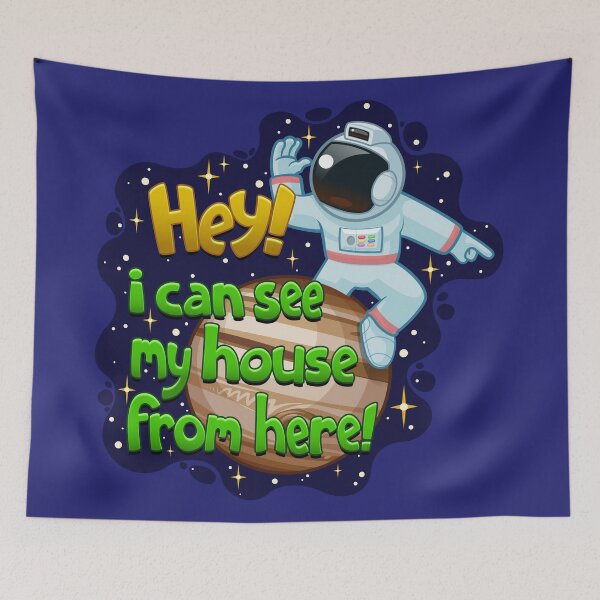 Item preview, Hey! I Can See My House From Here! designed and sold by phreedumb.