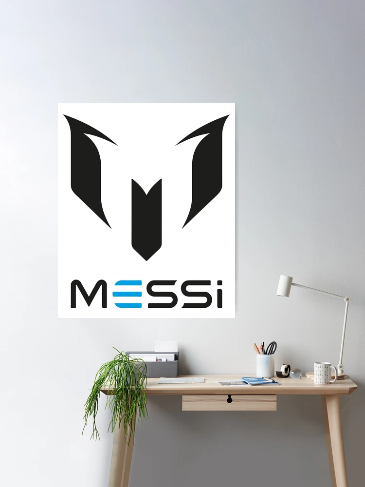Stylish Messi Logo for Clothing Merchandise with GOAT Influence - Messi  Goat Logo - Pin | TeePublic