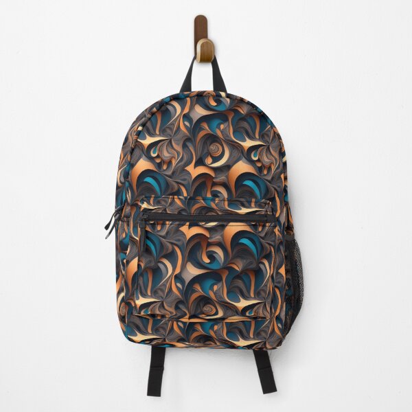 Item preview, Gold and Blue dripping Pattern designed and sold by Theo-B.
